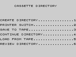 Running screen