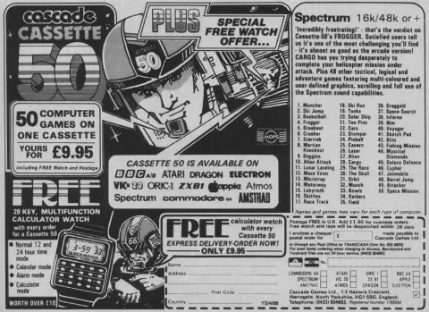 Compilation advertisement