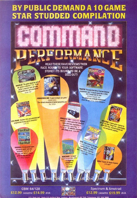 Compilation advertisement