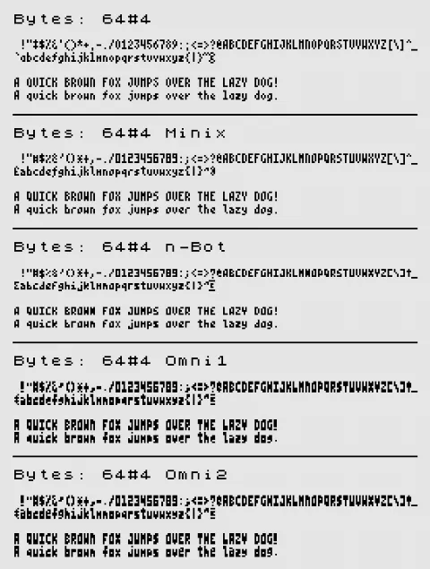 Fonts