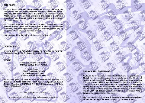 Scanned instructions