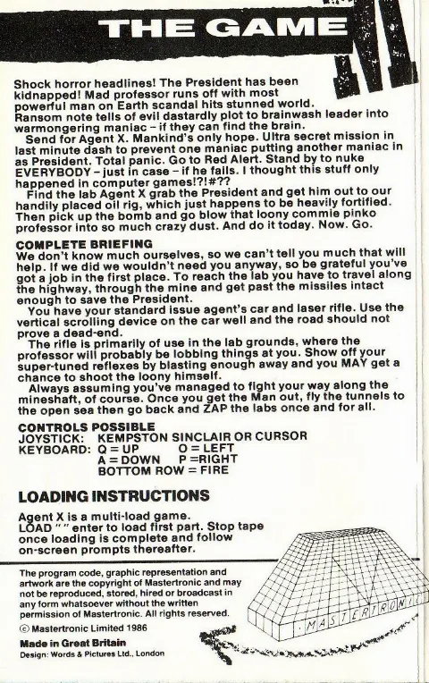 Scanned instructions