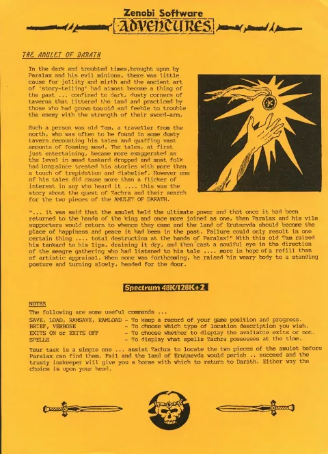 Scanned instructions