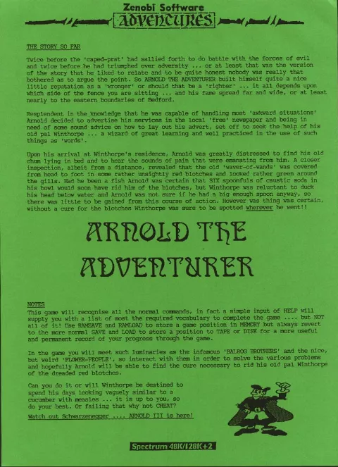 Scanned instructions