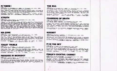 Scanned instructions