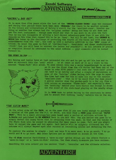 Scanned instructions