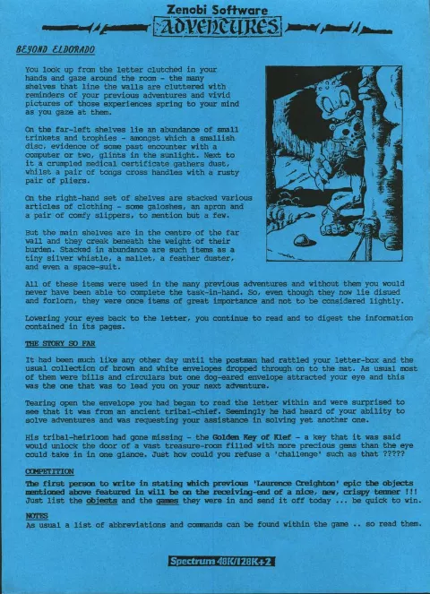 Scanned instructions