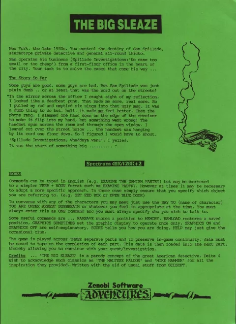 Scanned instructions