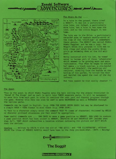 Scanned instructions
