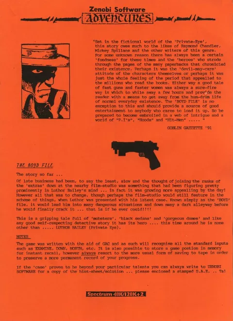 Scanned instructions