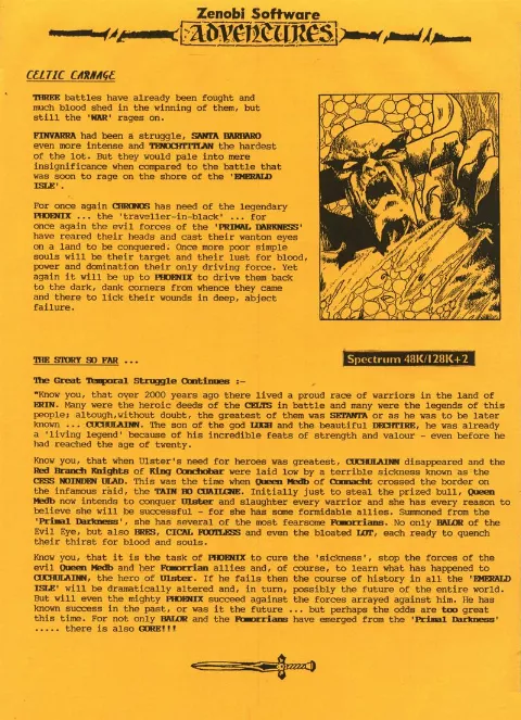 Scanned instructions