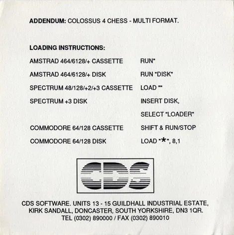 Scanned instructions