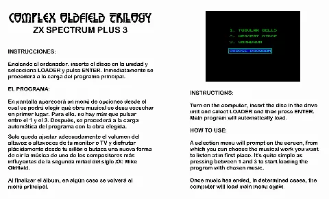 Scanned instructions