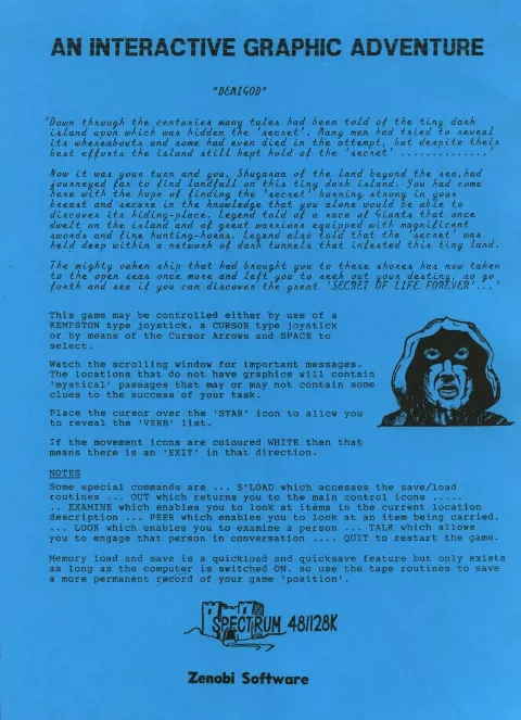Scanned instructions