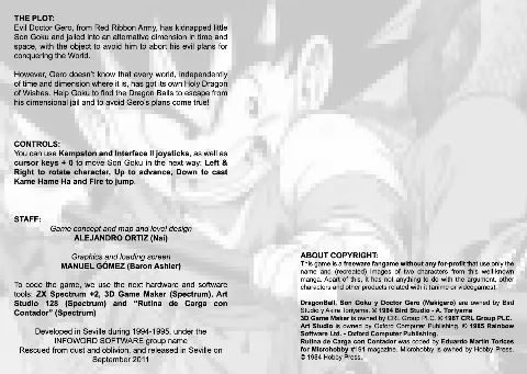 Scanned instructions