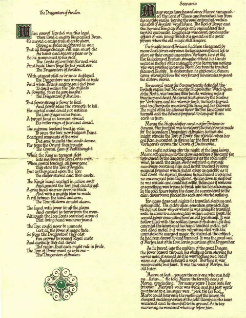 Scanned instructions