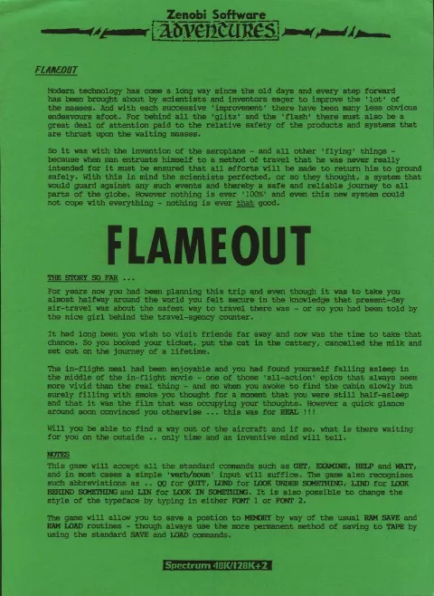 Scanned instructions