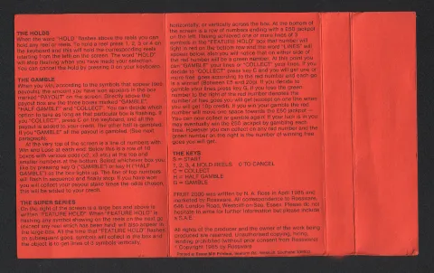 Instructions