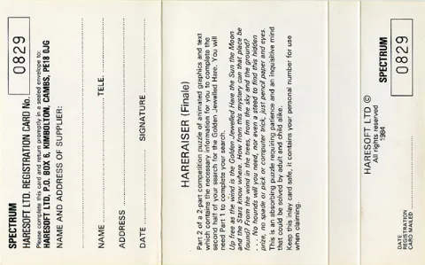 Scanned instructions