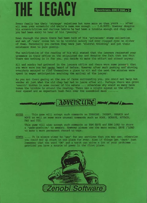 Scanned instructions