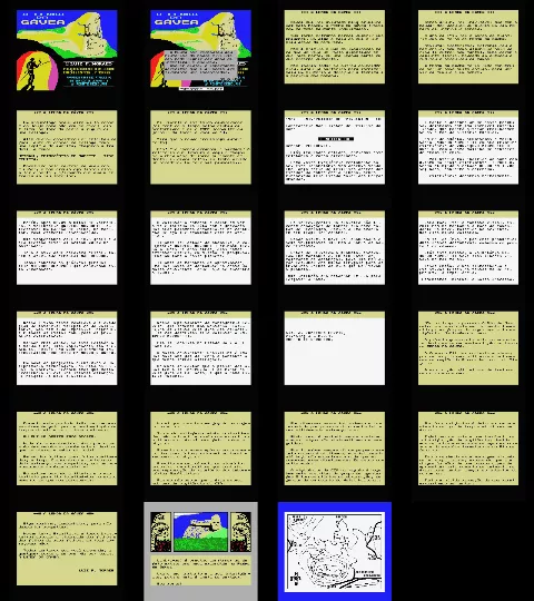 Scanned instructions