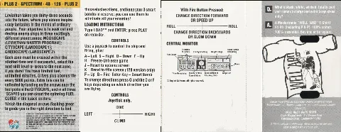 Scanned instructions