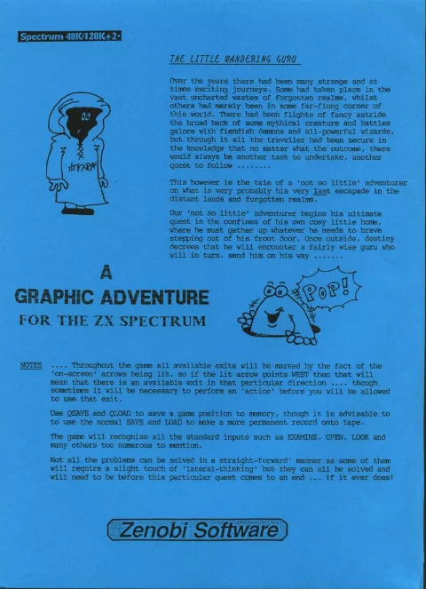 Scanned instructions