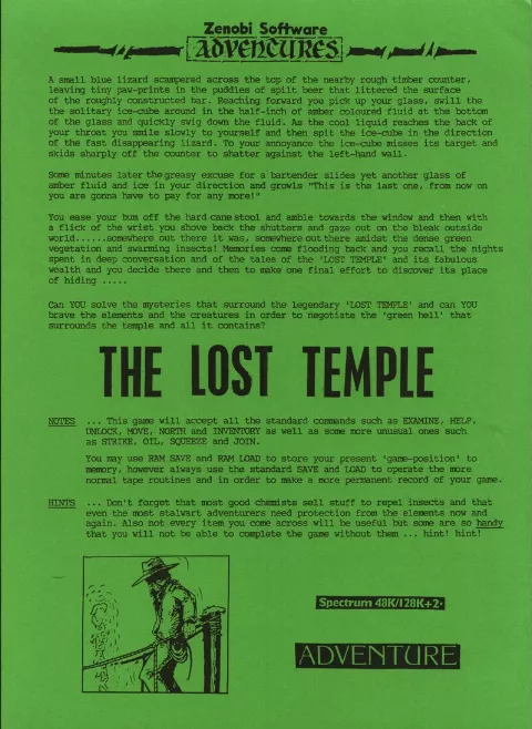Scanned instructions