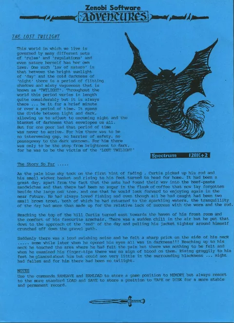Scanned instructions