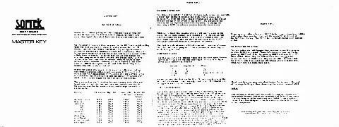 Scanned instructions