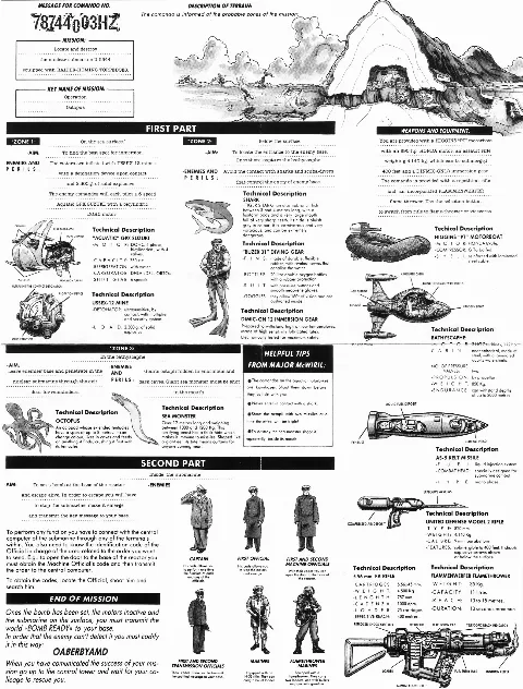 Scanned instructions