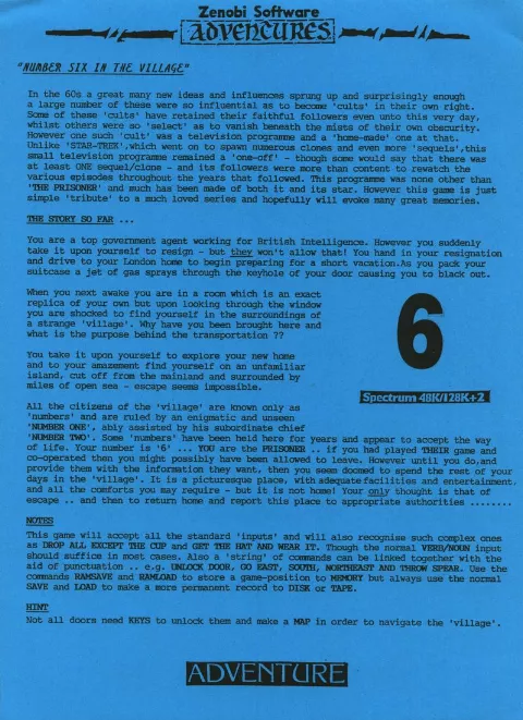 Scanned instructions