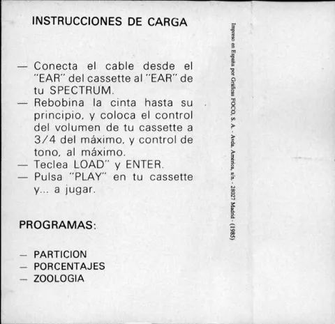 Scanned instructions