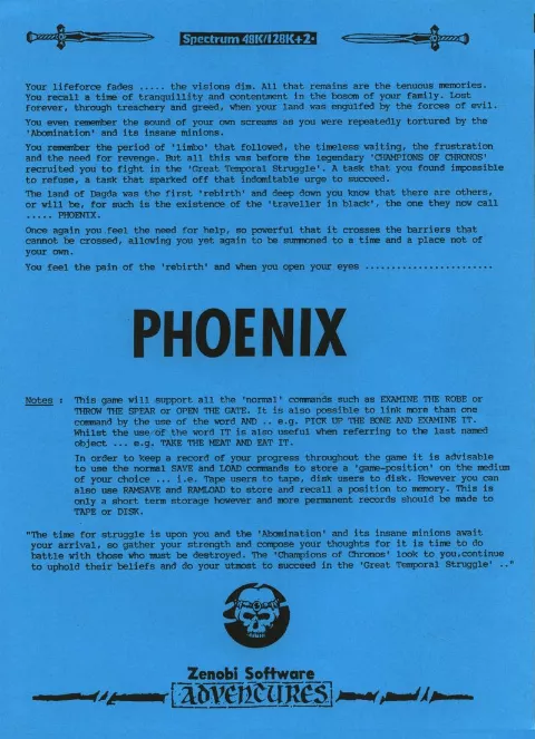 Scanned instructions