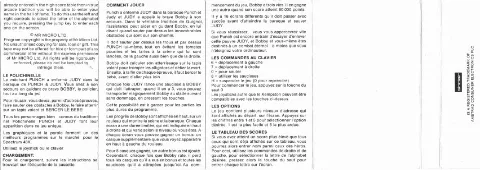 Scanned instructions