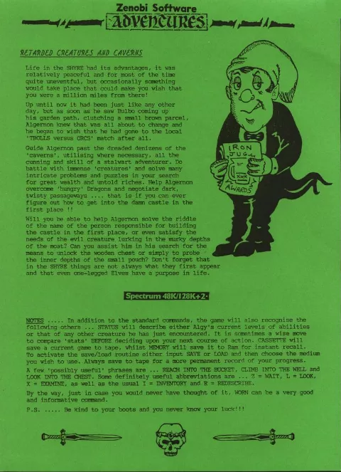 Scanned instructions