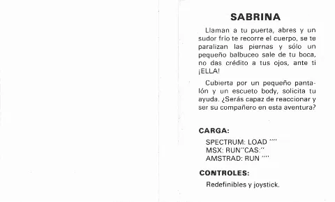 Scanned instructions