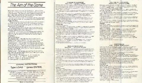 Scanned instructions