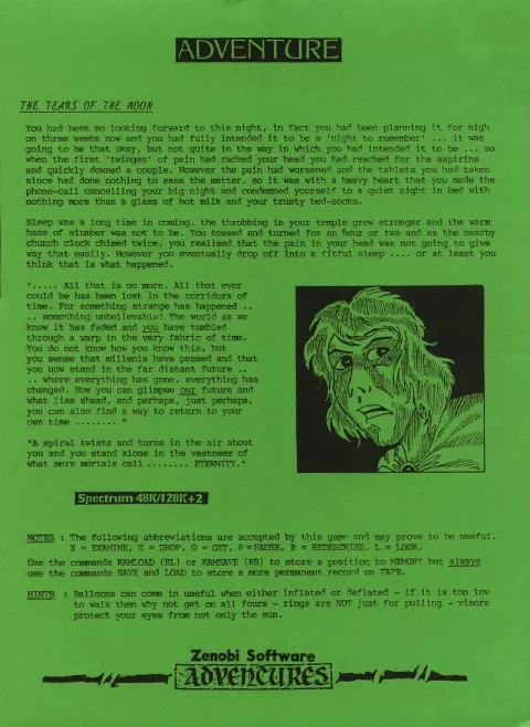 Scanned instructions