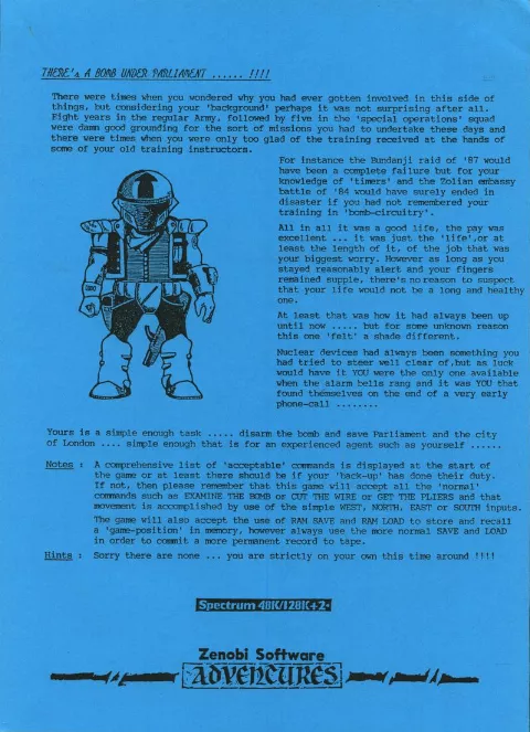 Scanned instructions