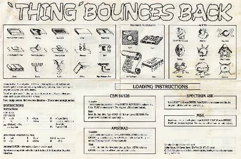 Scanned instructions