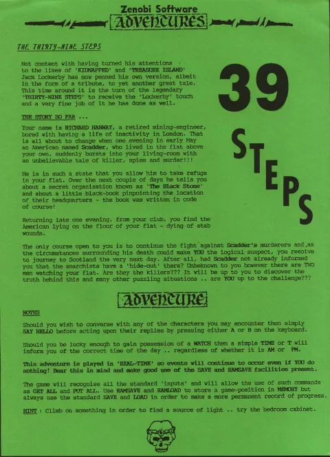 Scanned instructions