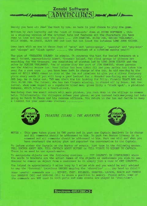 Scanned instructions