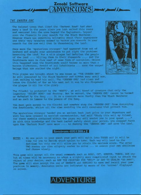 Scanned instructions
