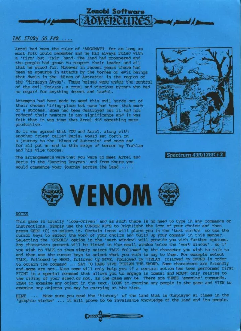 Scanned instructions