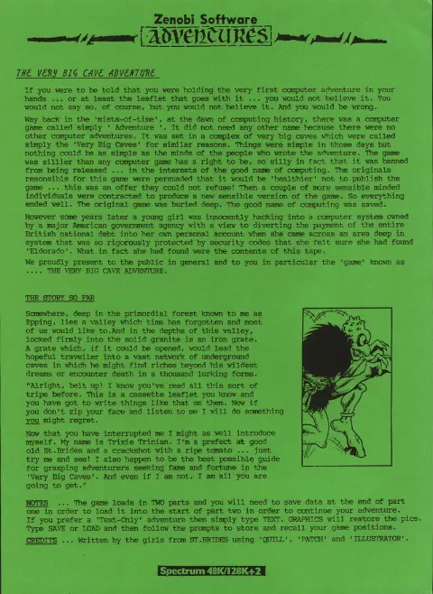Scanned instructions
