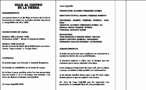Scanned instructions