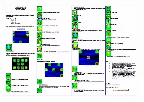 Scanned instructions