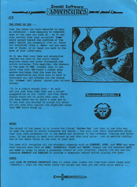 Scanned instructions