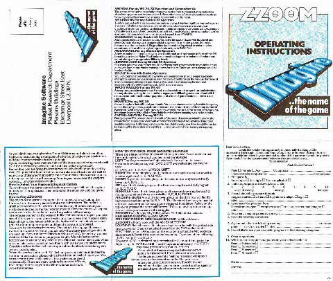 Scanned instructions